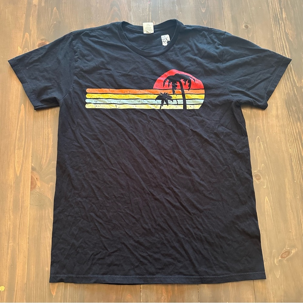 Mens sunset t-shirt